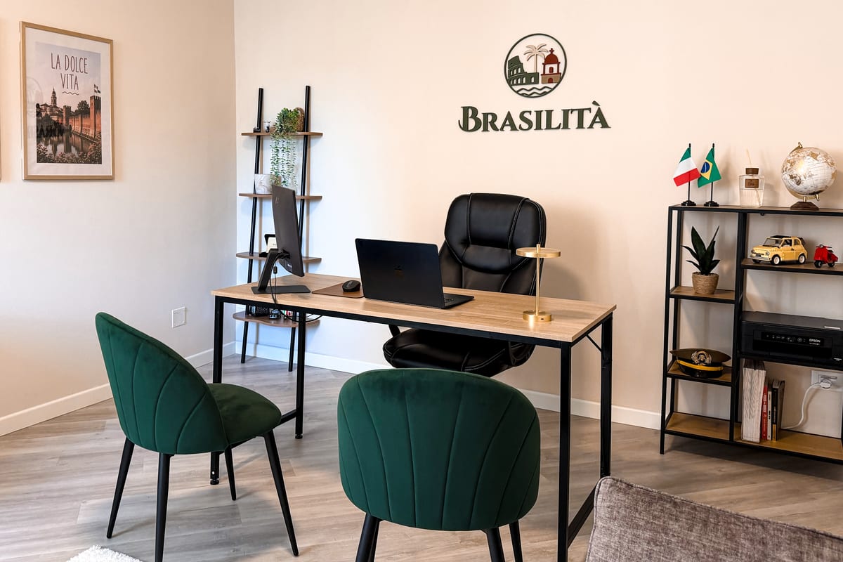 Escritório da Brasilità em Cittadella, no Veneto